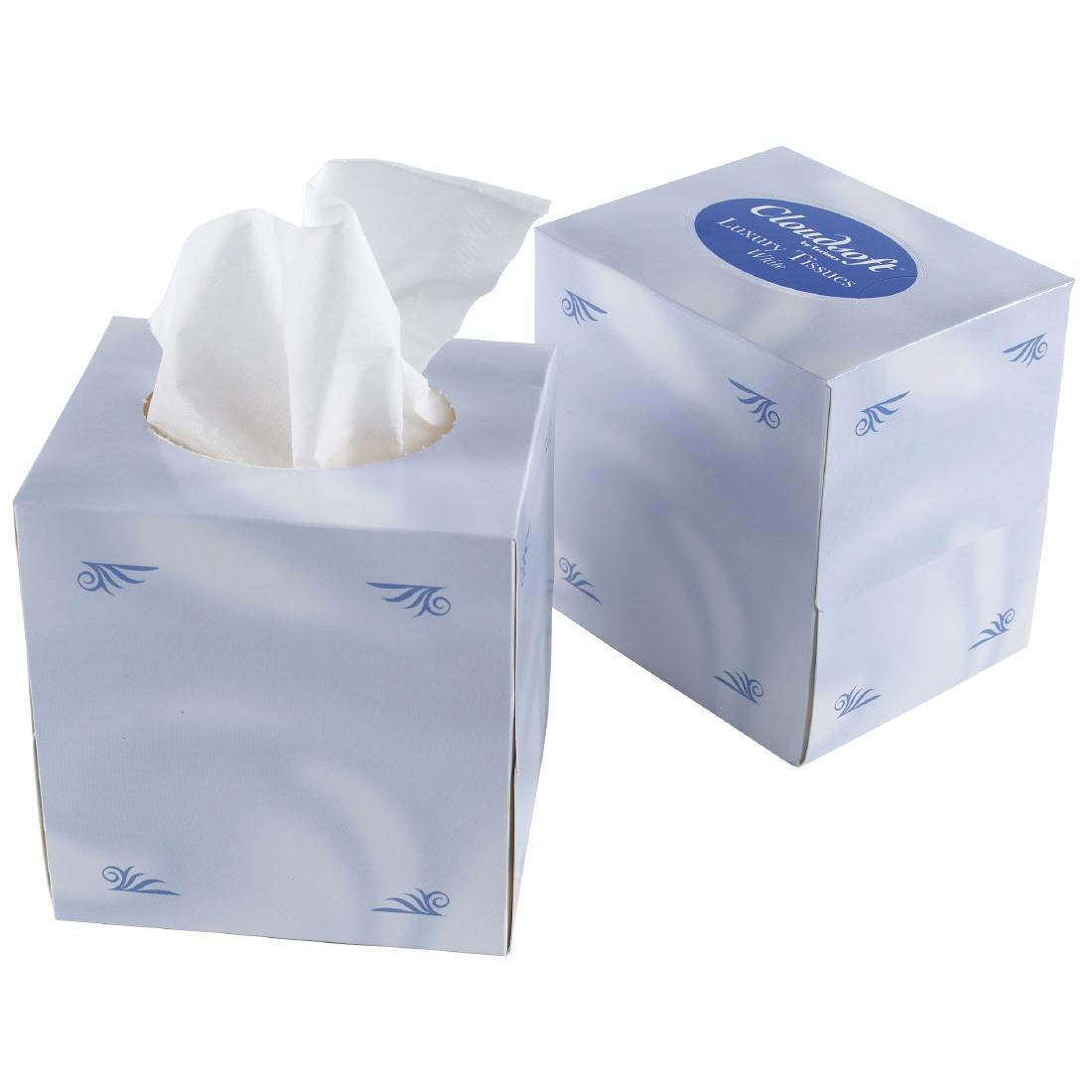 Facial Tissues Cube by Cloudsoft-CF204 - Smart Hospitality Supplies