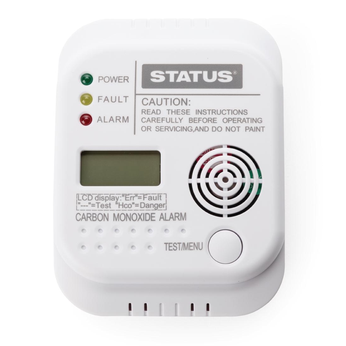 Status Carbon Monoxide Co Digital Alarm By Status Gr Smart Hospitality Supplies