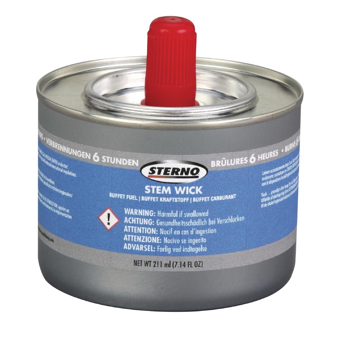 Sterno Stem Wick Liquid Chafing Fuel With Wick 6 Hour x 36 by Sterno