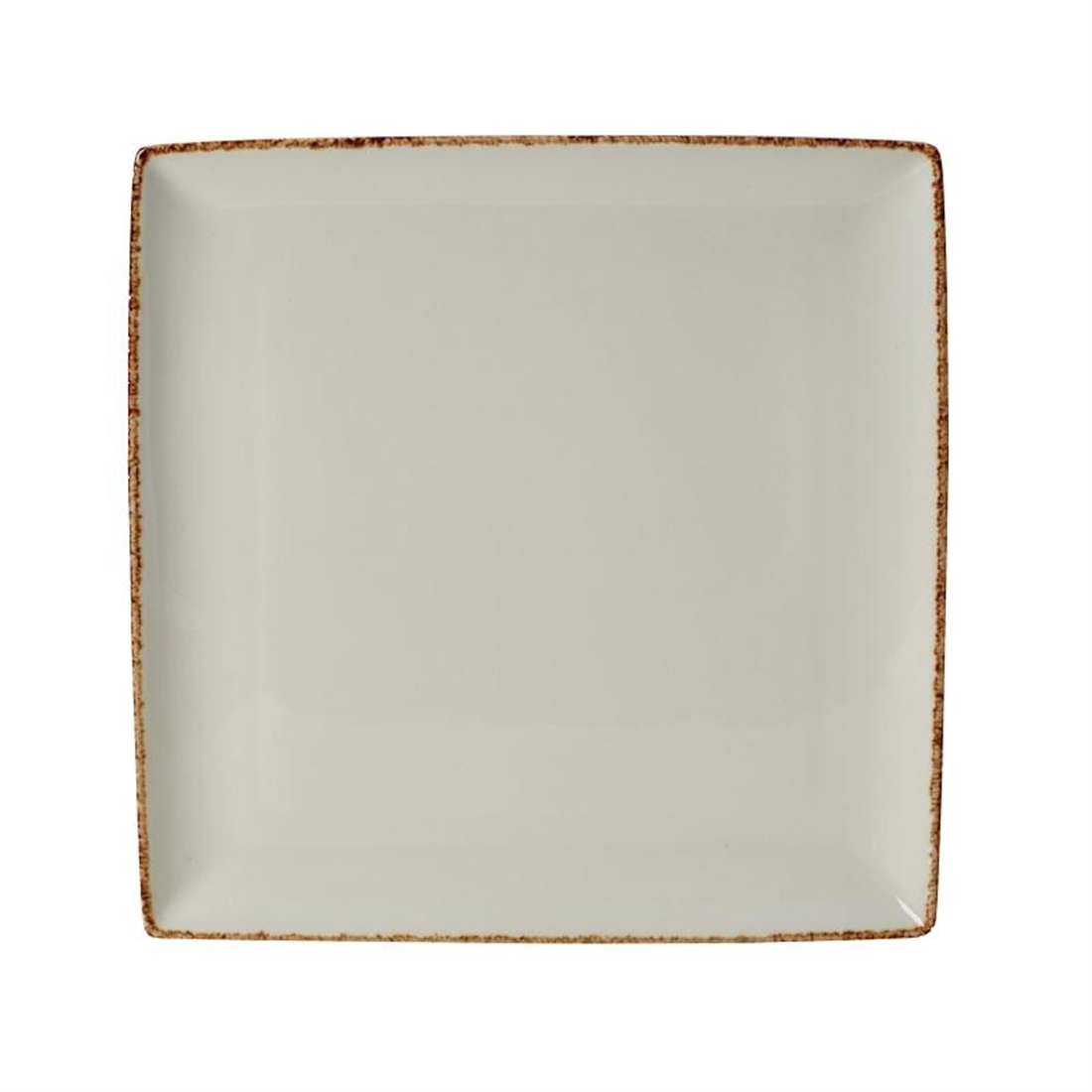 Steelite Brown Dapple Square One Plates by Steelite-VV769 - Smart ...