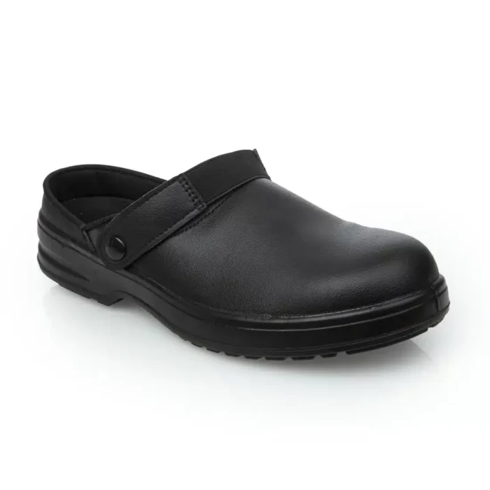 Lites Unisex Safety Clogs Black