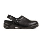 Lites Unisex Safety Clogs Black