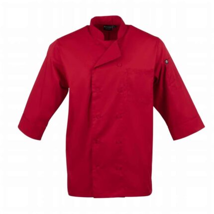 Chef Works Red Unisex Chefs Jacket