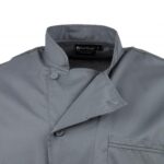 Chef Works Valais Signature Series Grey Unisex Chefs Jacket