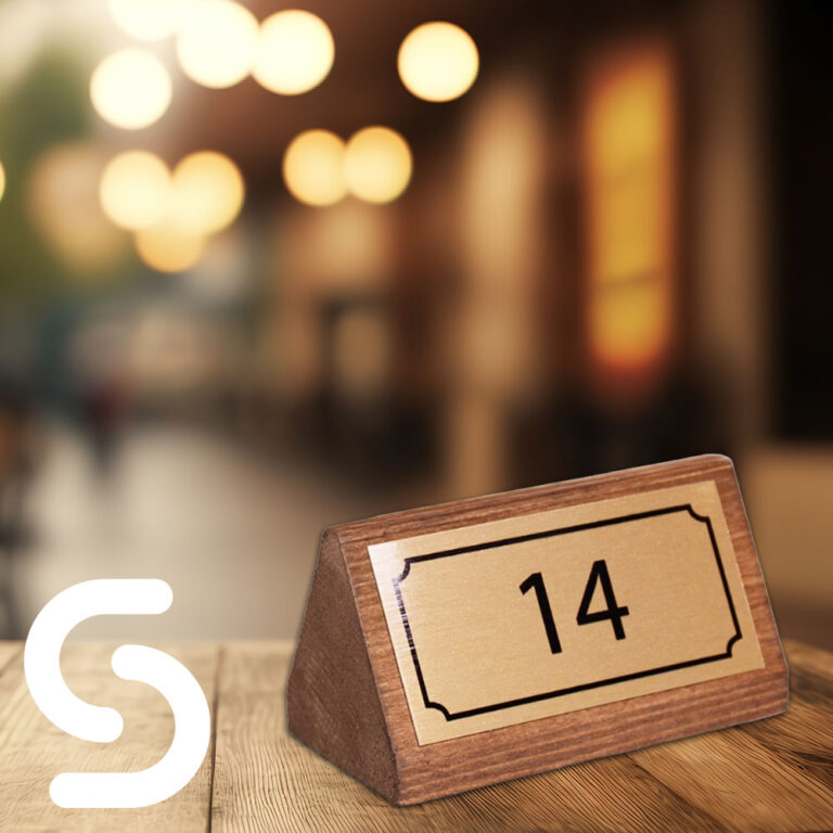 Table Numbers for Restaurants - Smart Hospitality Supplies