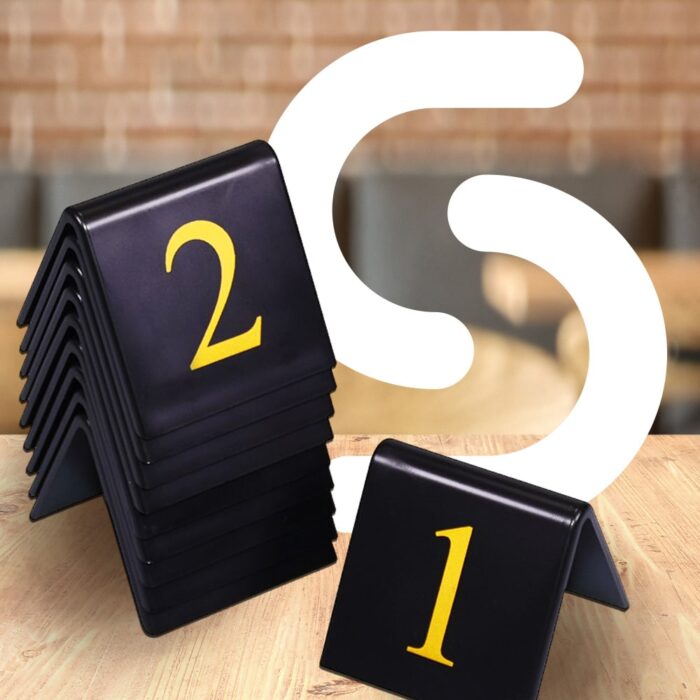 Table Numbers for Restaurants - Smart Hospitality Supplies