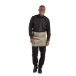 Whites Short Bistro Apron Olive