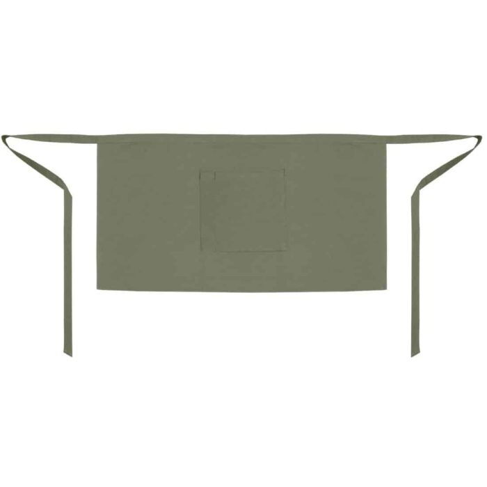 Whites Short Bistro Apron Olive