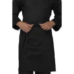 Chef Works Recycled Bib Apron Black