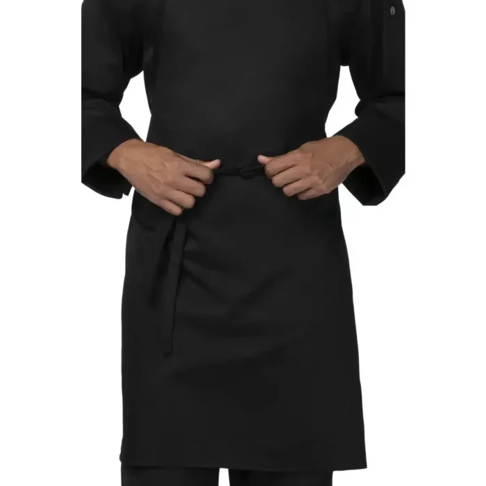 Chef Works Recycled Bib Apron Black