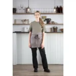 Southside Cotton Canvas Waist Apron Grey