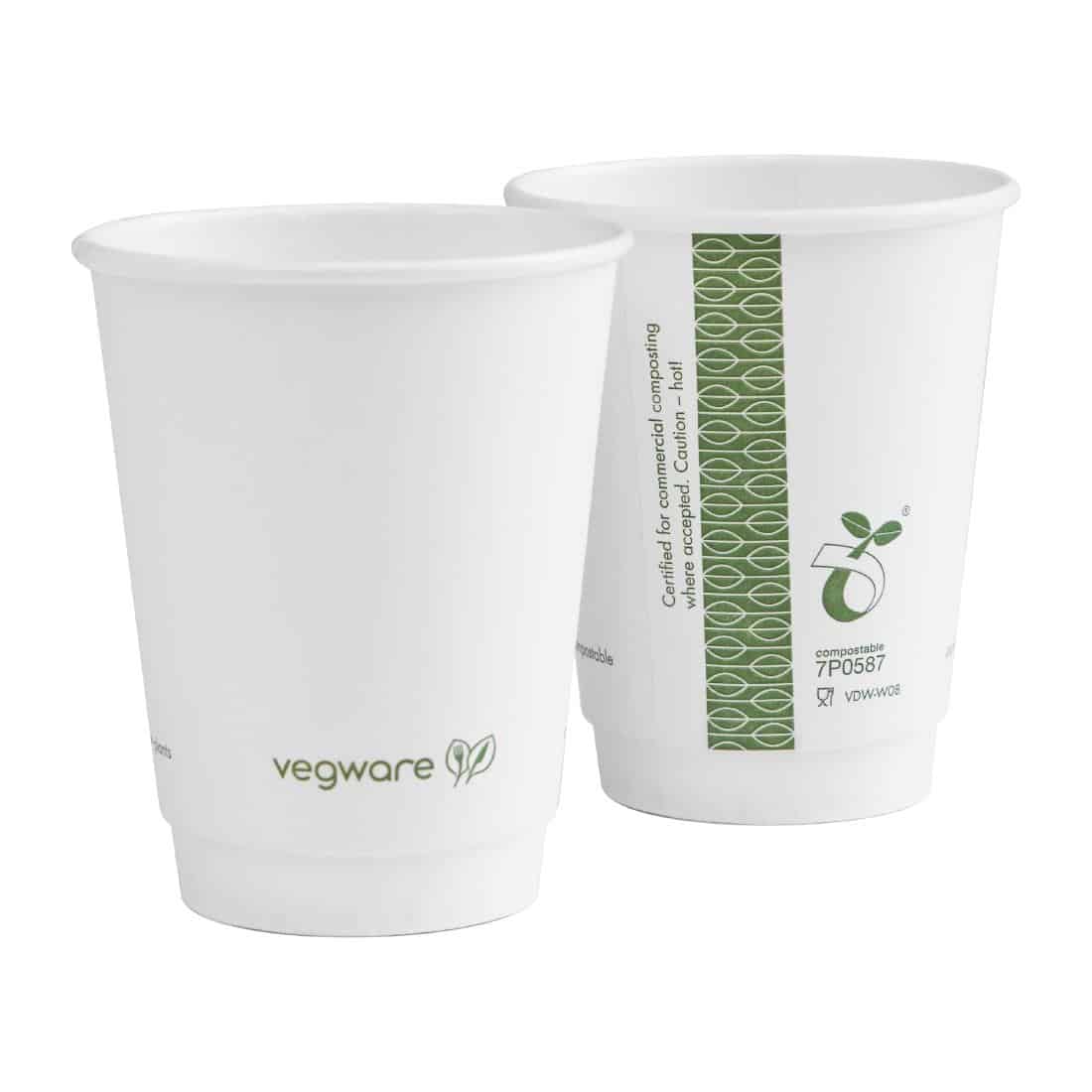 Vegware - 8oz double wall cup, 79-Series