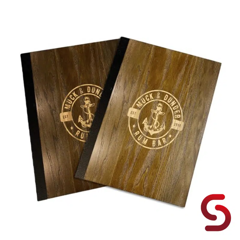 Wooden Menu Coves - Smart Hospitality Supplies