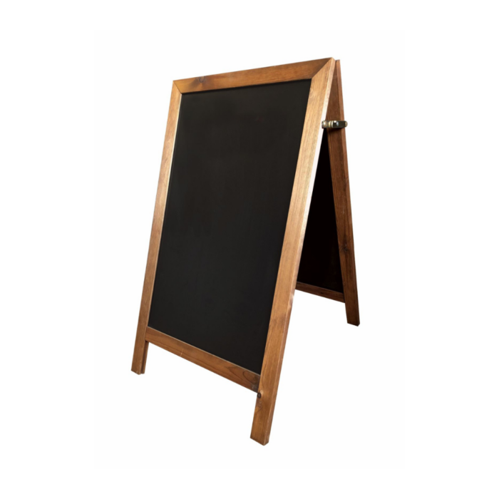 a frame eco chalkboard