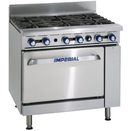 Imperial 6 Burner Propane Gas Oven Range IR6-P