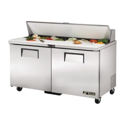 True Salad Prep Counter 2 Door 439Ltr TSSU-60-16