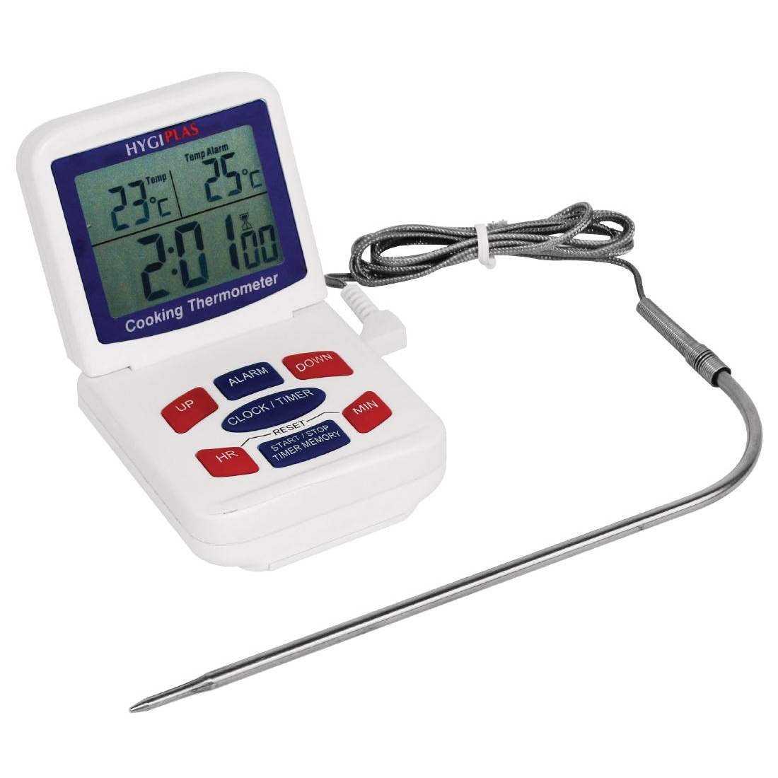 Hygiplas Digital Fridge Freezer Thermometer with Alarm - F314