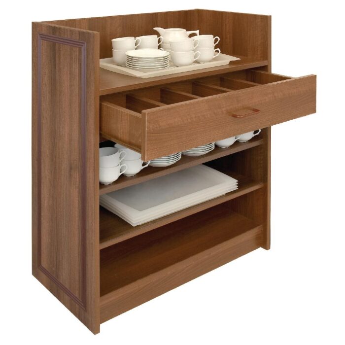 Dumbwaiter Without Doors Walnut