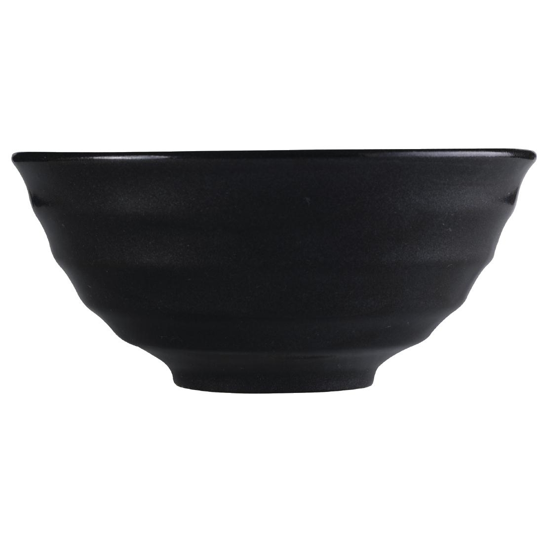 Churchill Zen Noodle Bowls Black 134mm