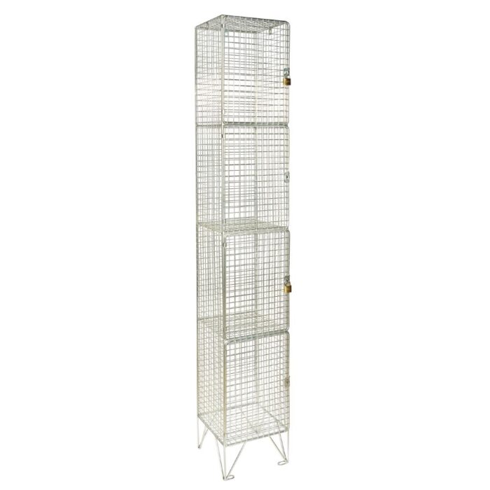 Bolero Mesh Locker Four Door 1980(H) x 300(W) x 457(D)mm