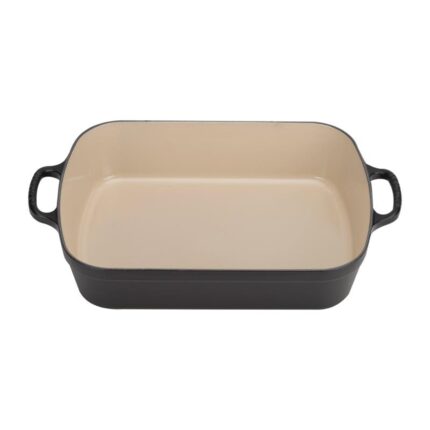 Le Creuset Cast Iron Roaster 33cm 4.9L Satin Black