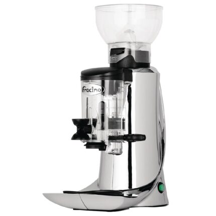 Fracino Luxo Coffee Grinder 55db Silver