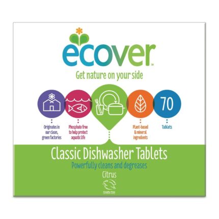 Ecover Dishwasher Tabs Pack of 70