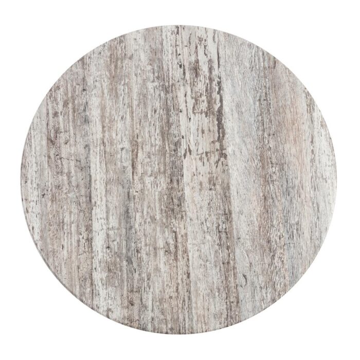 Werzalit Pre-drilled Round Table Top  Montpelier 800mm