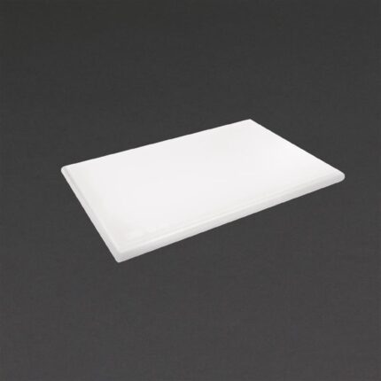 Hygiplas Extra Thick High Density White Chopping Board