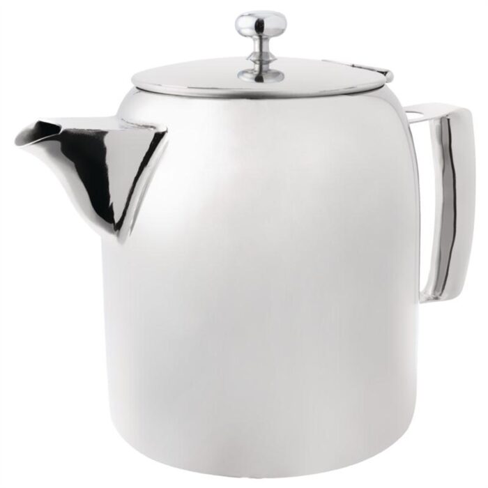 Olympia Cosmos Teapot Stainless Steel 12oz