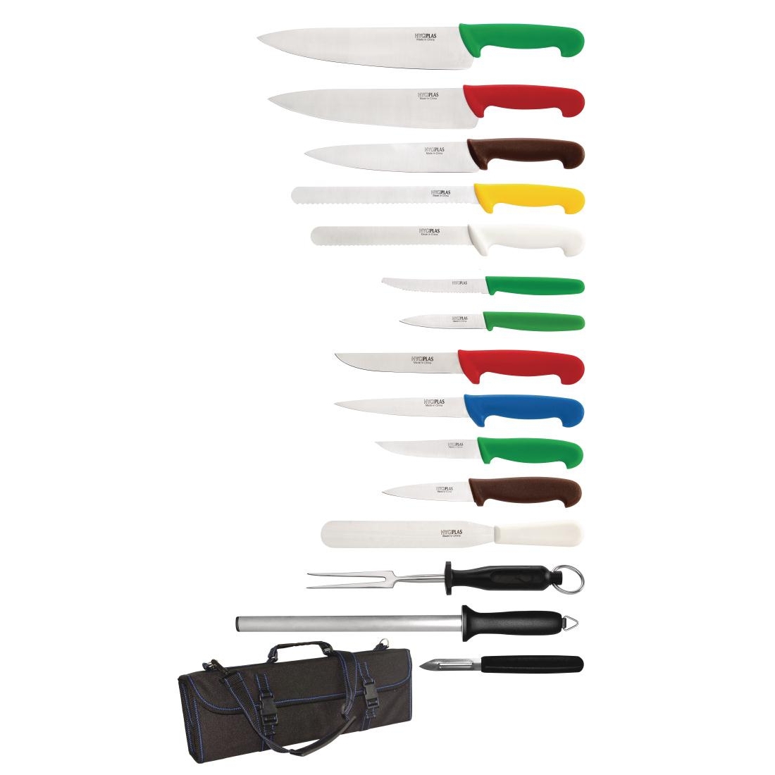 Dick Knives DL384 Knife Set with Roll Bag