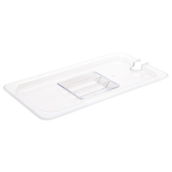 Vogue Polycarbonate 1/3 Gastronorm Lid Notched