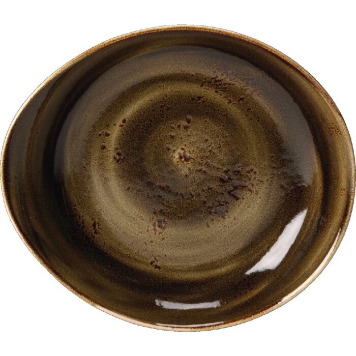 Steelite Craft Brown Freestyle Bowls 130mm