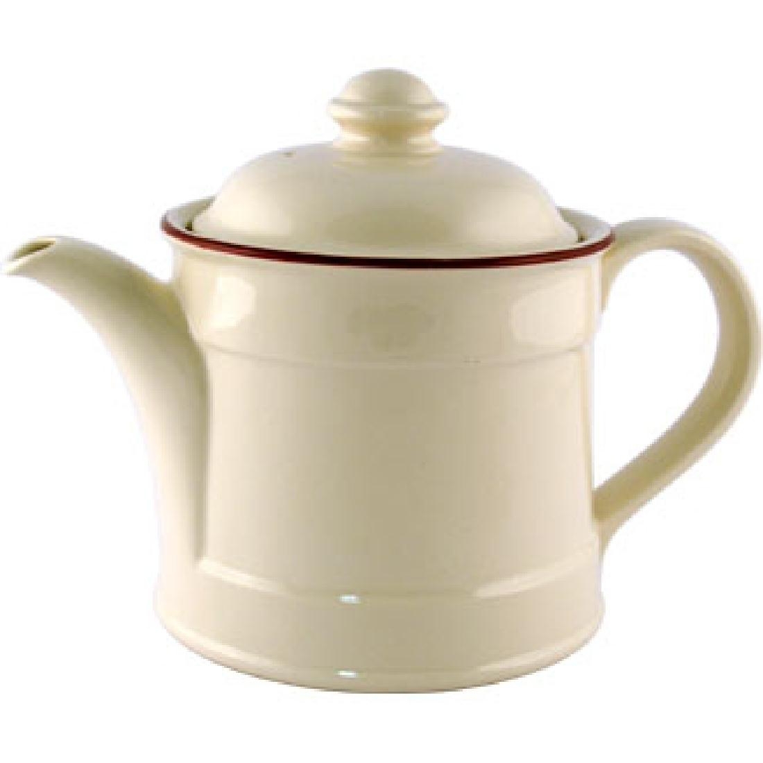 Steelite Empire Claret Teapots 852ml