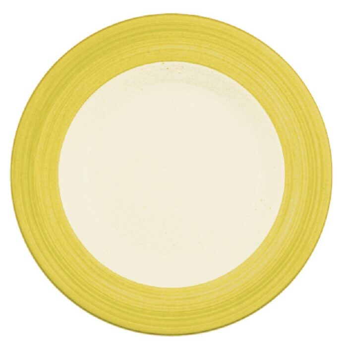 Steelite Rio Yellow Slimline Plates 230mm