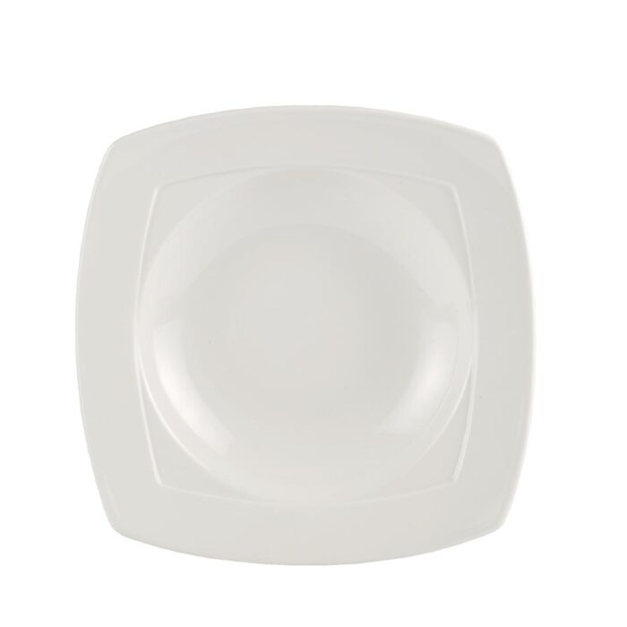 Steelite Simplicity White Harmony Square Bowls 280mm