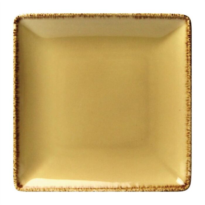 Steelite Terramesa Square Plate Wheat 167 x 167mm