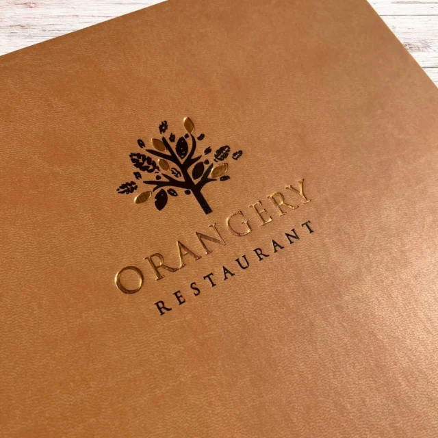 These Vivella Menu Covers and Bill Presenter, crafted for @seamillhydrohotel (Orangery Restaurant), boast a gorgeous tan colour with stunning two-tone brown and copper foil artwork. 🙌

Enquire today - Link in bio!

#menucovers #menucover #billpresenters #billpresenter #Vivella #SeamillHydroHotel